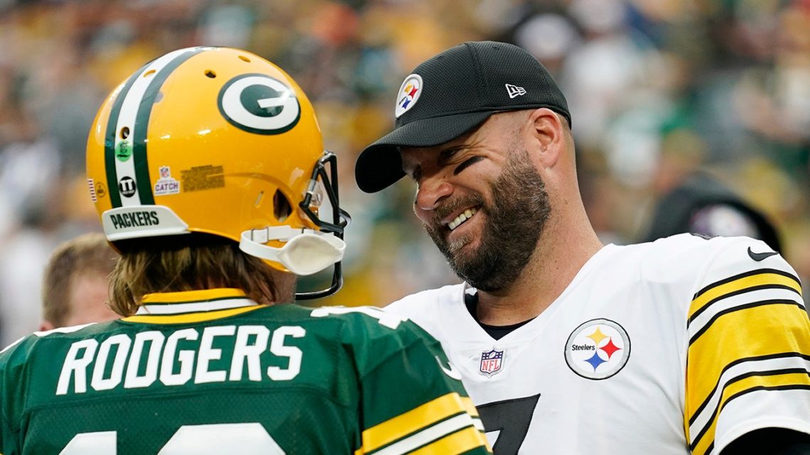 Ben Roethlisberger suggests Aaron Rodgers’ first year with Steelers ‘might be his last go’