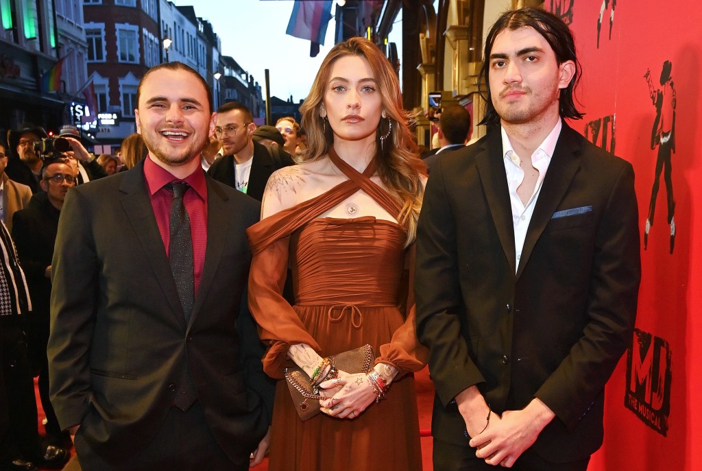 Prince Jackson, Paris Jackson, and Bigi Jackson