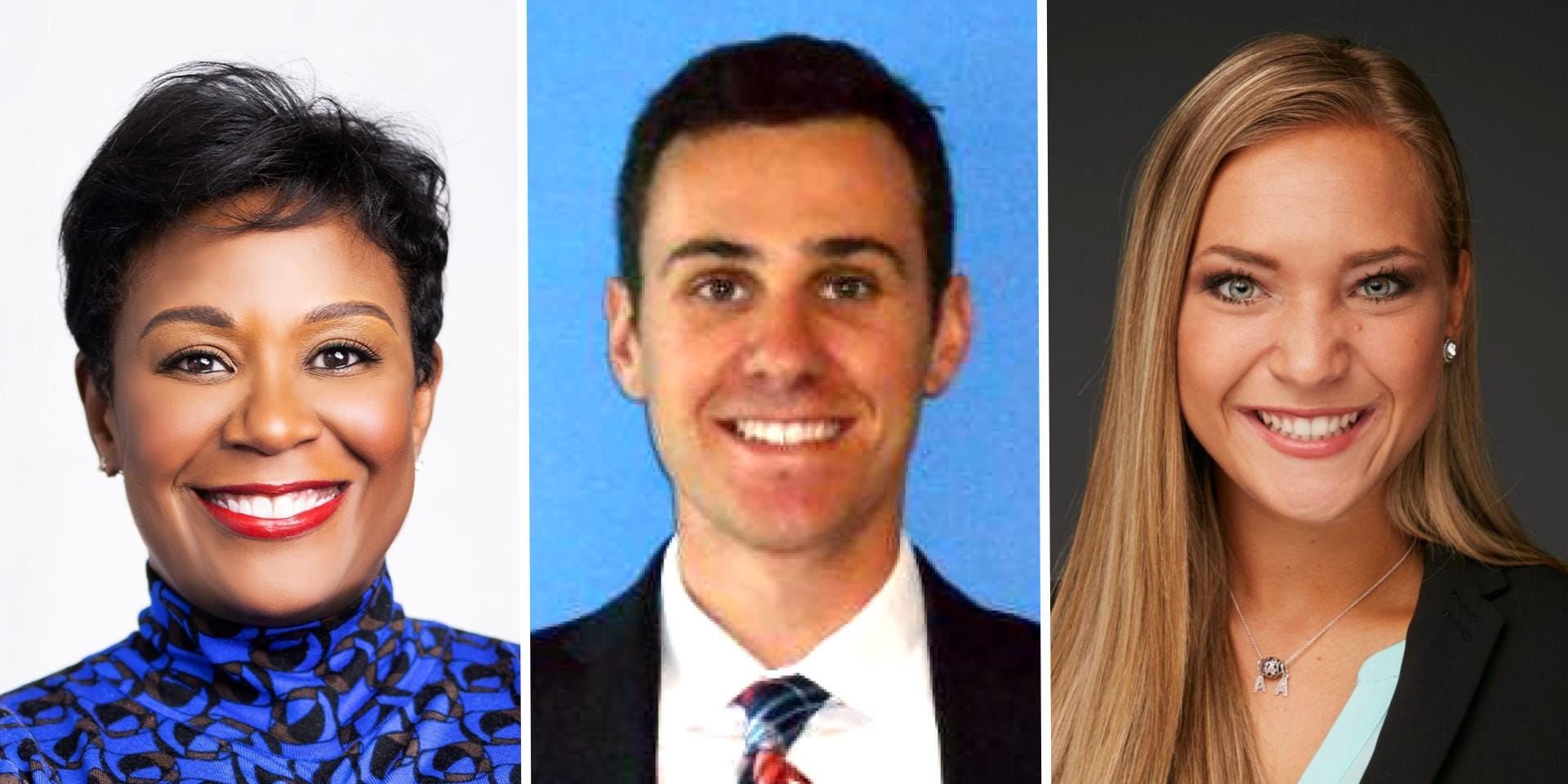 (L to R) Nicole Pullen Ross, Shane Cote, and Anna Kouba.