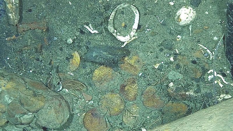 New images reveal treasures aboard ‘holy grail’ shipwreck