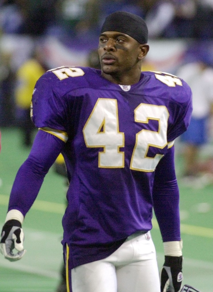 Jack Brewer, Minnesota Vikings player #42.