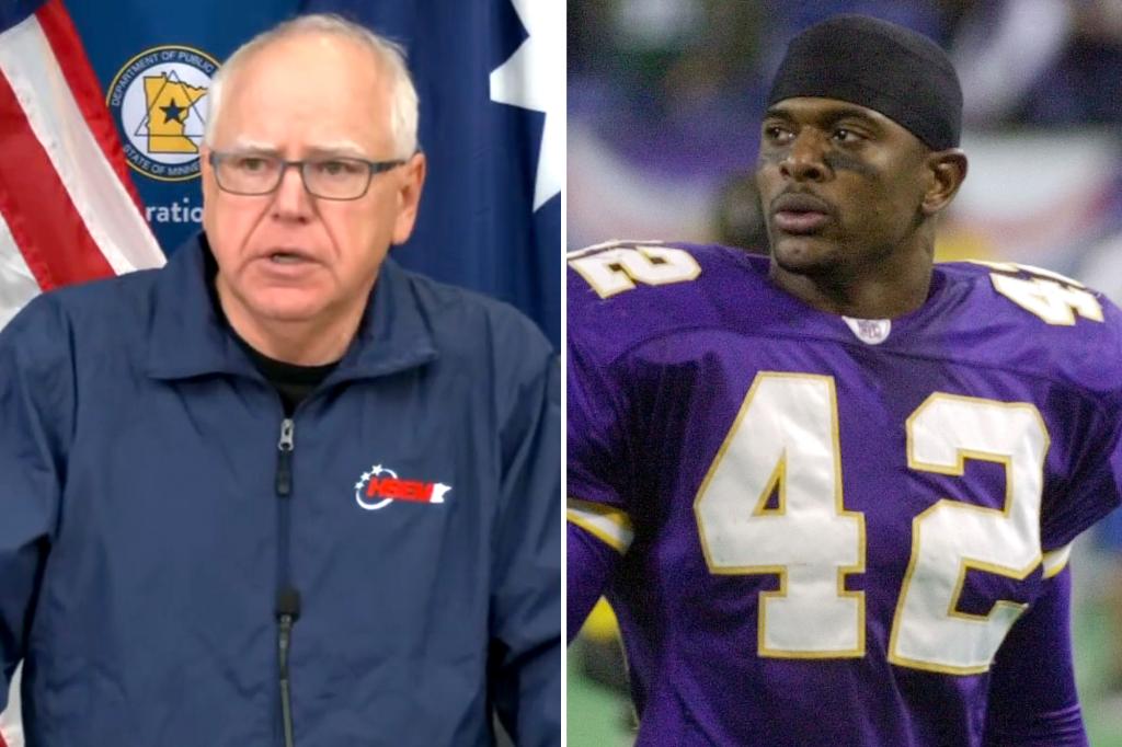 Ex-Vikings player blames ‘weak, emasculated’ Tim Walz for Minnesota lawmaker killings