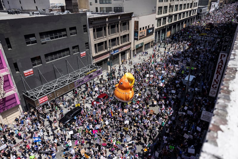 "No Kings" protests took place in every state across the nation.