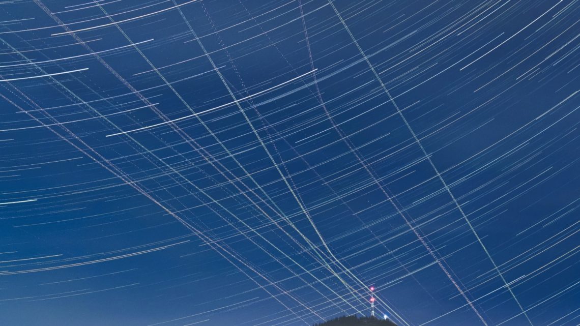 Coating satellites in ‘darkness’ could help reduce light pollution