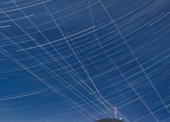 Coating satellites in ‘darkness’ could help reduce light pollution