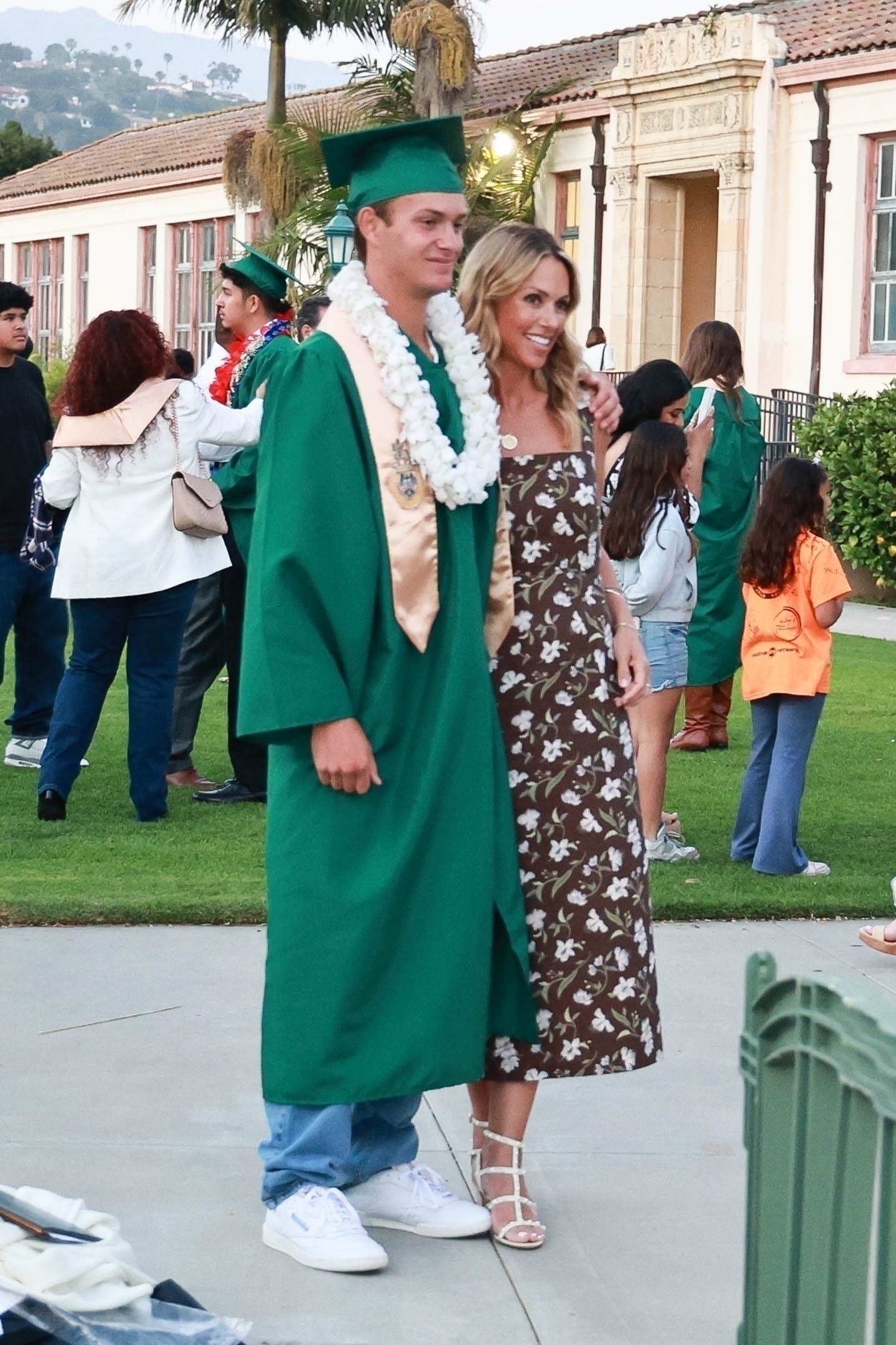 Christine Baumgartner and Cayden at his graduation
