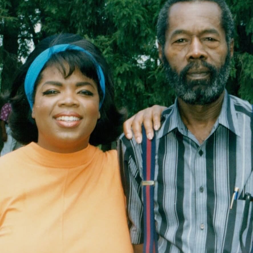 Oprah Winfrey posts for fathers day 2025