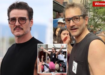 NYC dad dragged to Pedro Pascal lookalike contest — and wins it