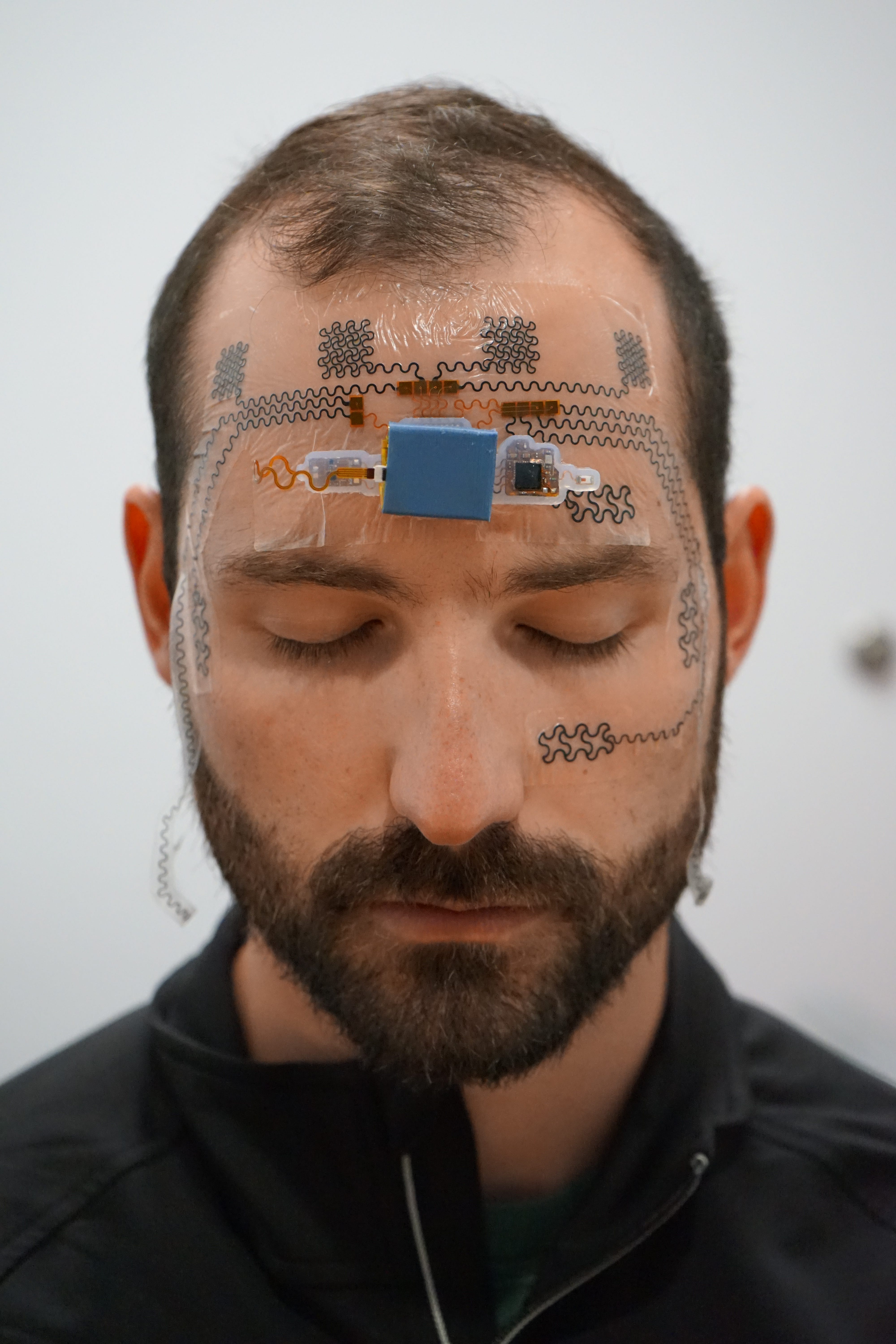 Researchers at the University of Texas at Austin developed a wireless electronic tattoo
