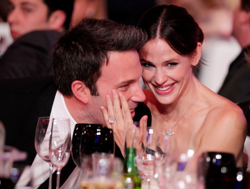 Ben Affleck and Jennifer Garner at the 16th annual Critics' Choice Movie Awards at the Hollywood Palladium on January 14, 2011