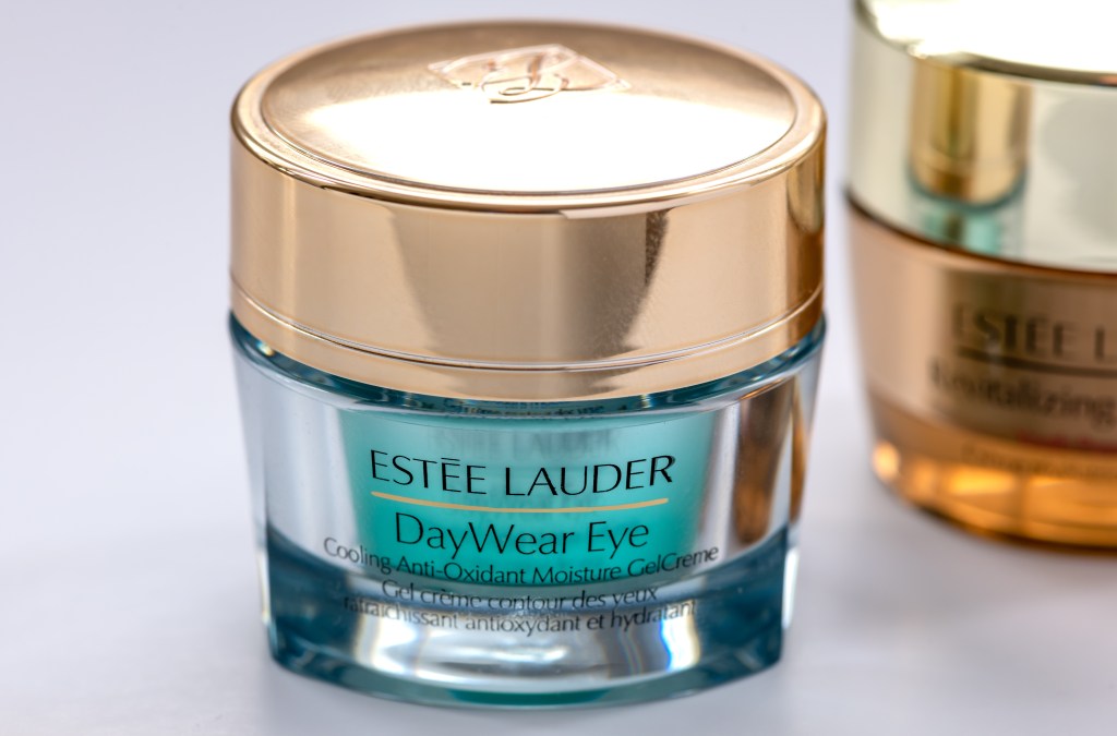 Estee Lauder DayWear Eye Cooling Anti-Oxidant Moisture Gel Creme jar.
