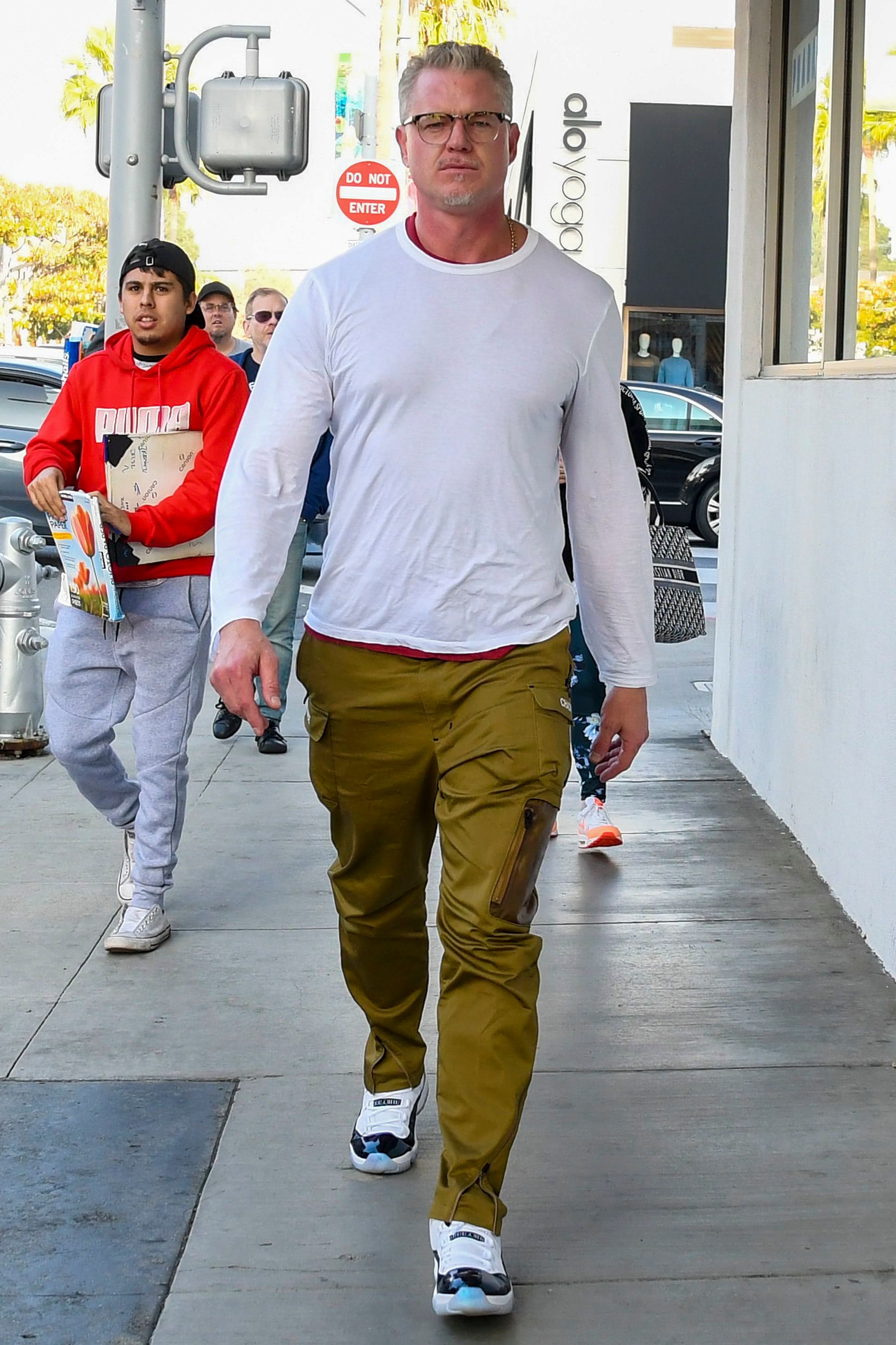 Eric Dane in LA in December 2019