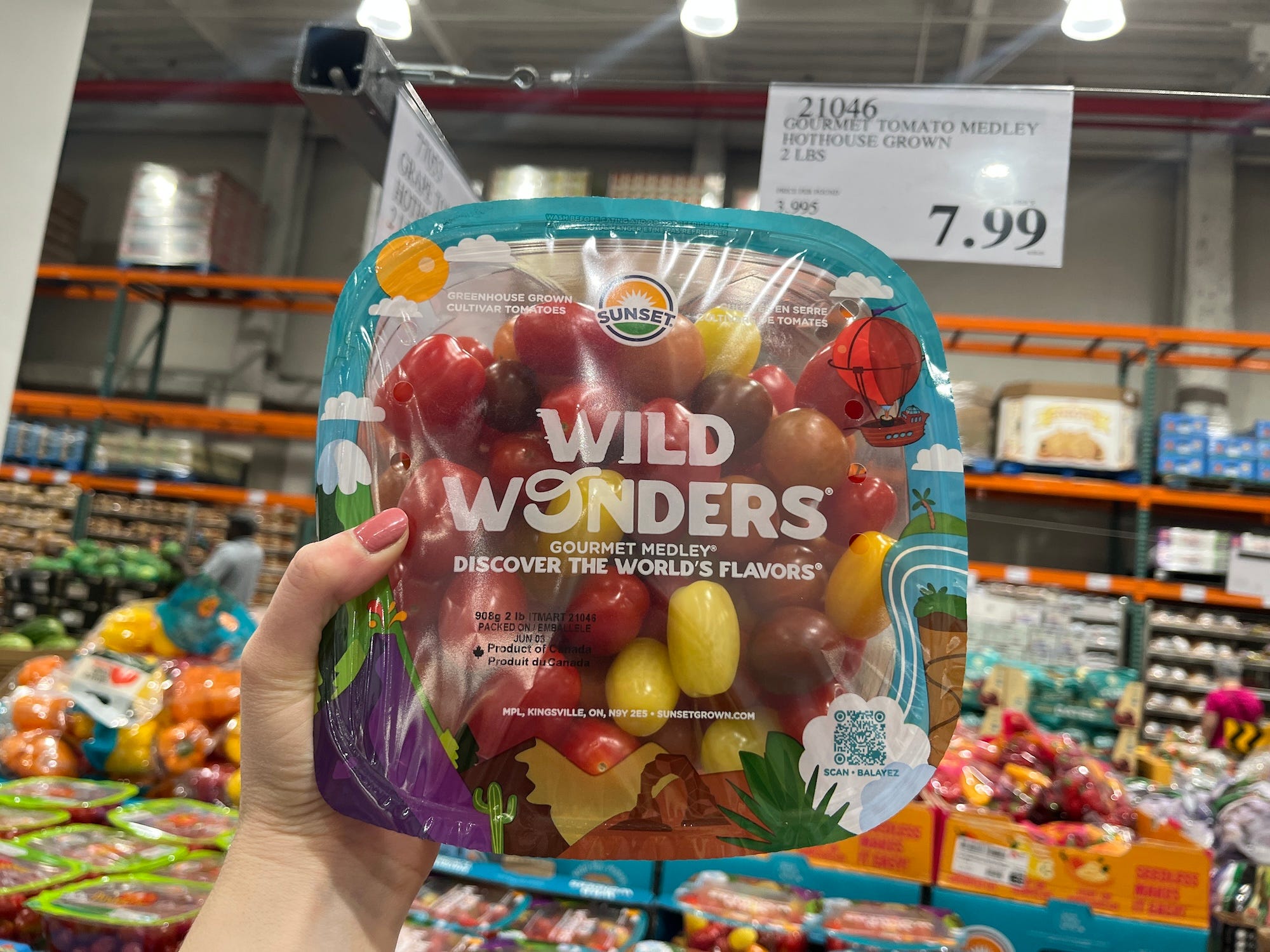 Tomatoes at Costco.