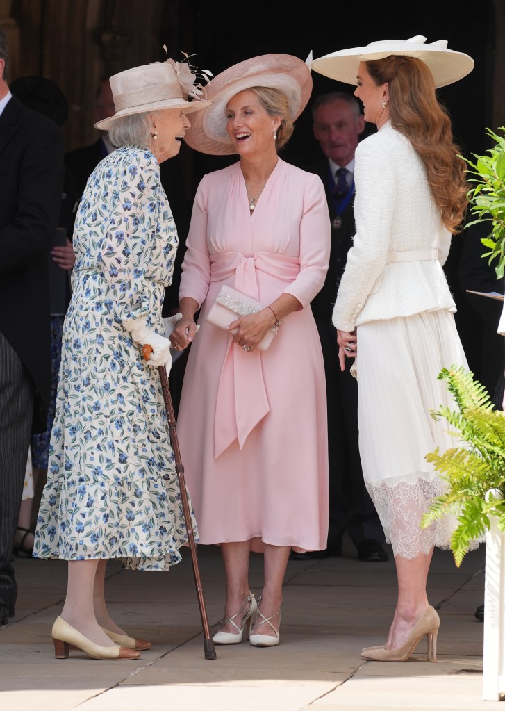 Princess Alexandra, the honourable lady ogilvy, sophie duchess of edinburgh and kate middleton