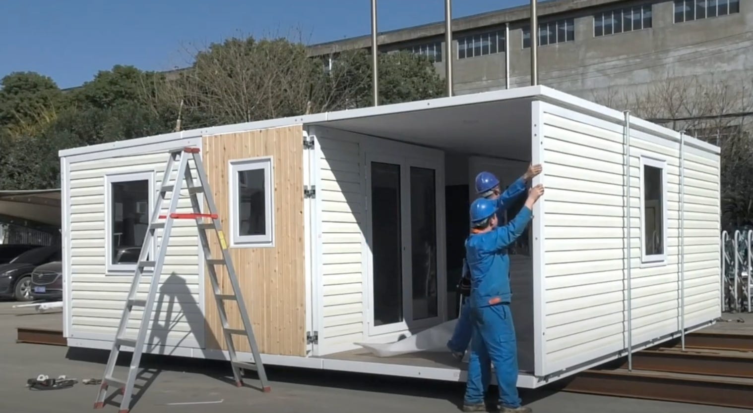 hapi homes being unfolded