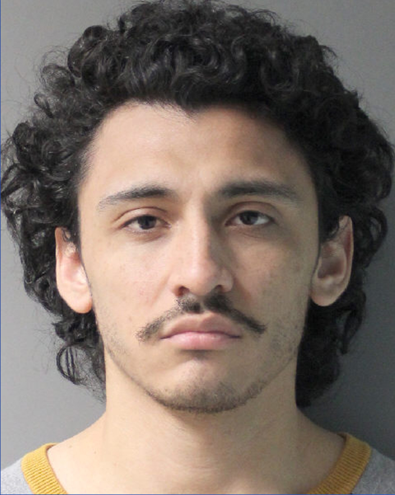 Aldo Hernandez burst into Corpus Christi Church in Mineola and knocked over statues during Sunday mass.
