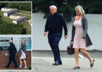 ‘Gold bar’ Bob Menendez spends last day before reporting to federal prison running errands with wife