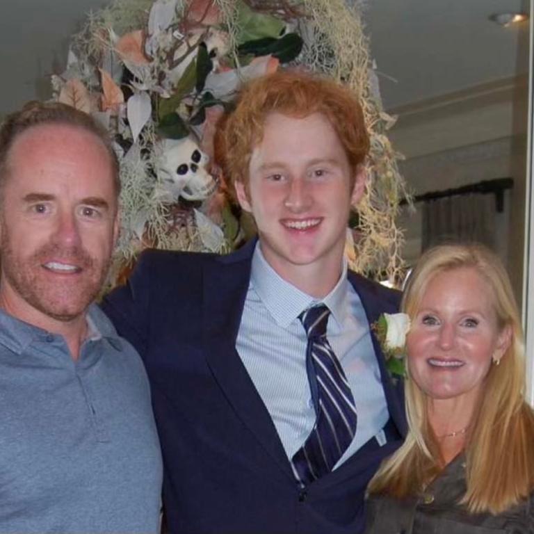 (From left) Thad MacKrell, Flynn MacKrell and Anne Vanker.