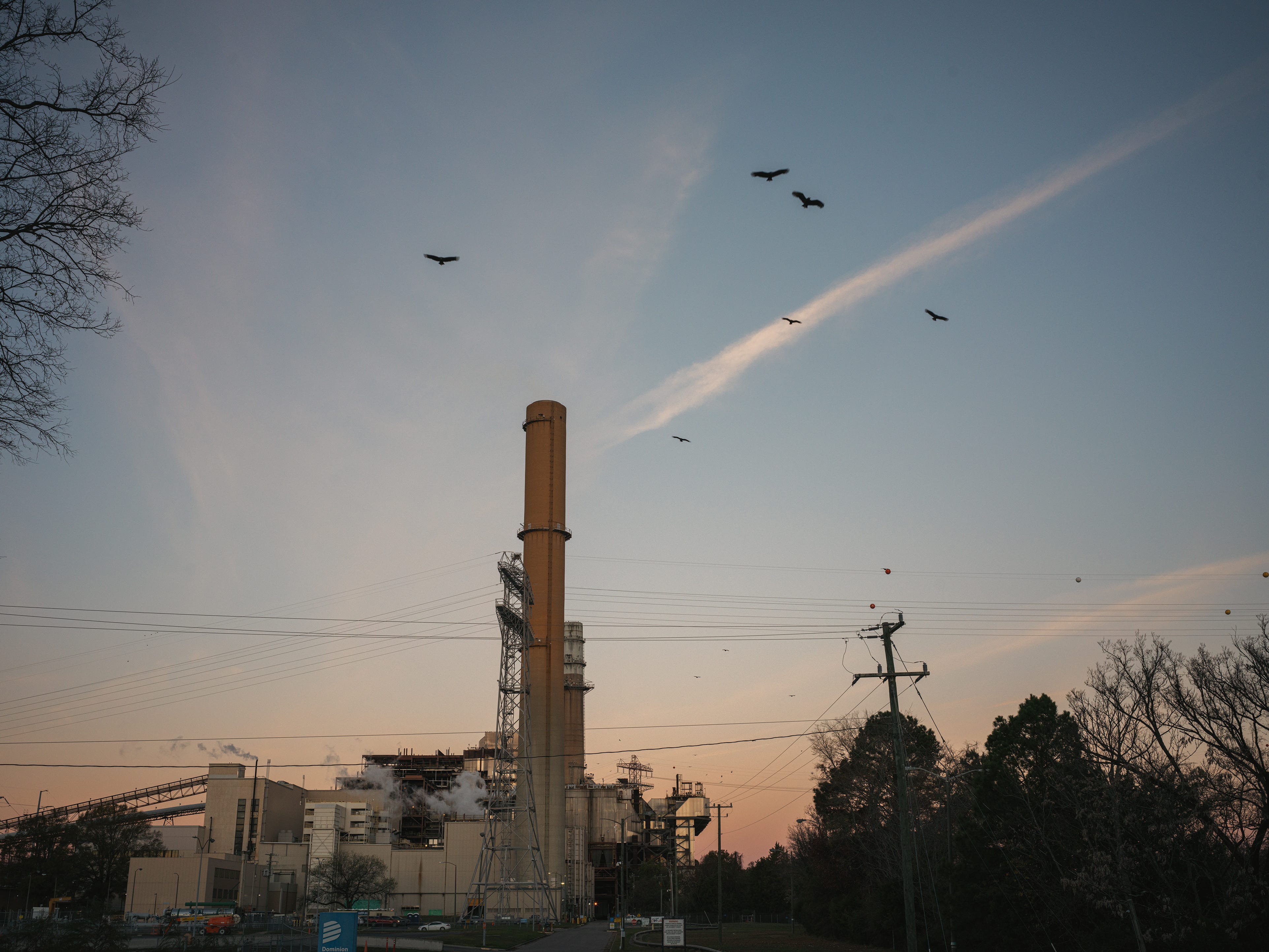 A coal plant