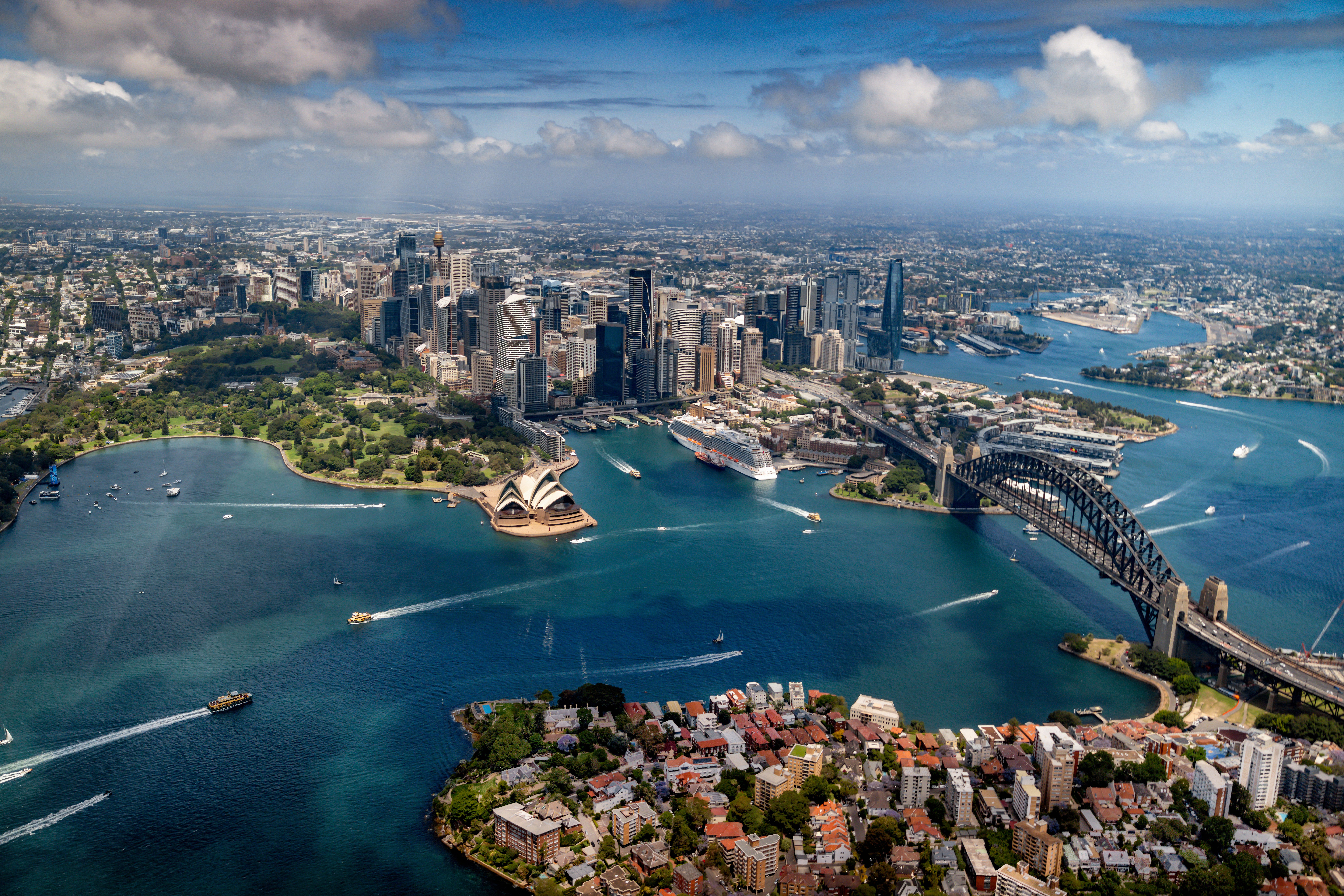 Sydney, Australia skyline and harbor
