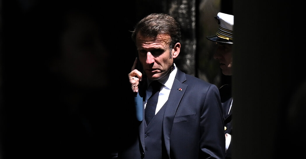 Trump Says Macron ‘Always Gets It Wrong’ as They Clash Over Mideast