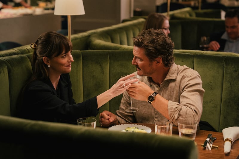 Dakota Johnson and Pedro Pascal