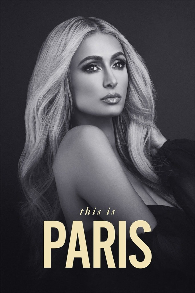 Paris Hilton's documentary cover.