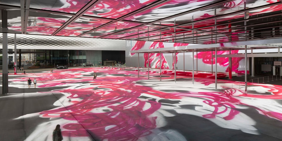 For ‘Choir,’ Katharina Grosse Makes Art Basel Her Canvas