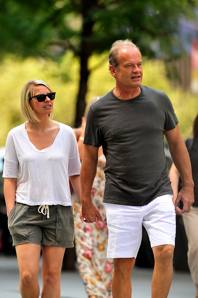 Kelsey Grammer and Kayte Walsh in NYC