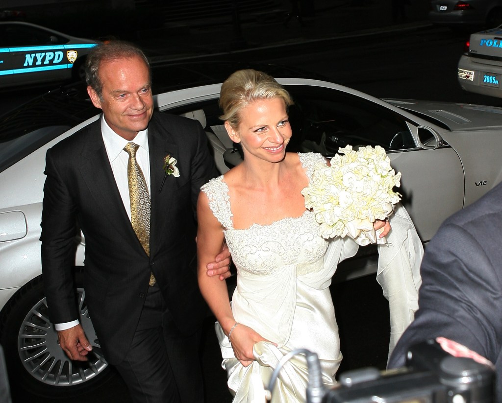 Kelsey Grammer and Kayte Walsh in NYC at 2011 wedding