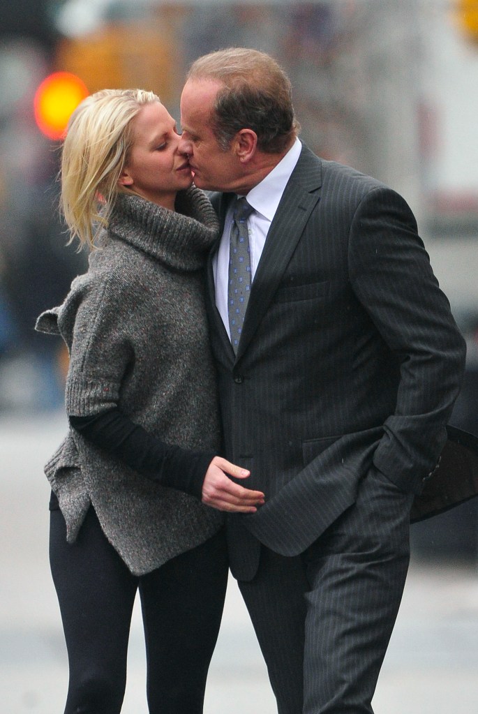 Kelsey Grammer and Kayte Walsh in NYC