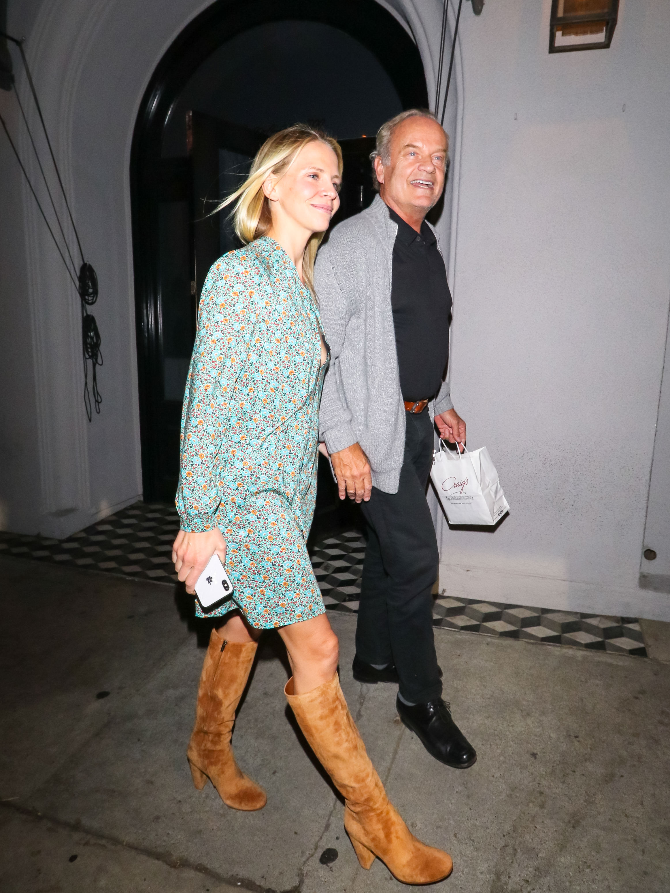 Kelsey Grammer and Kayte Walsh in November 2018 in Los Angeles