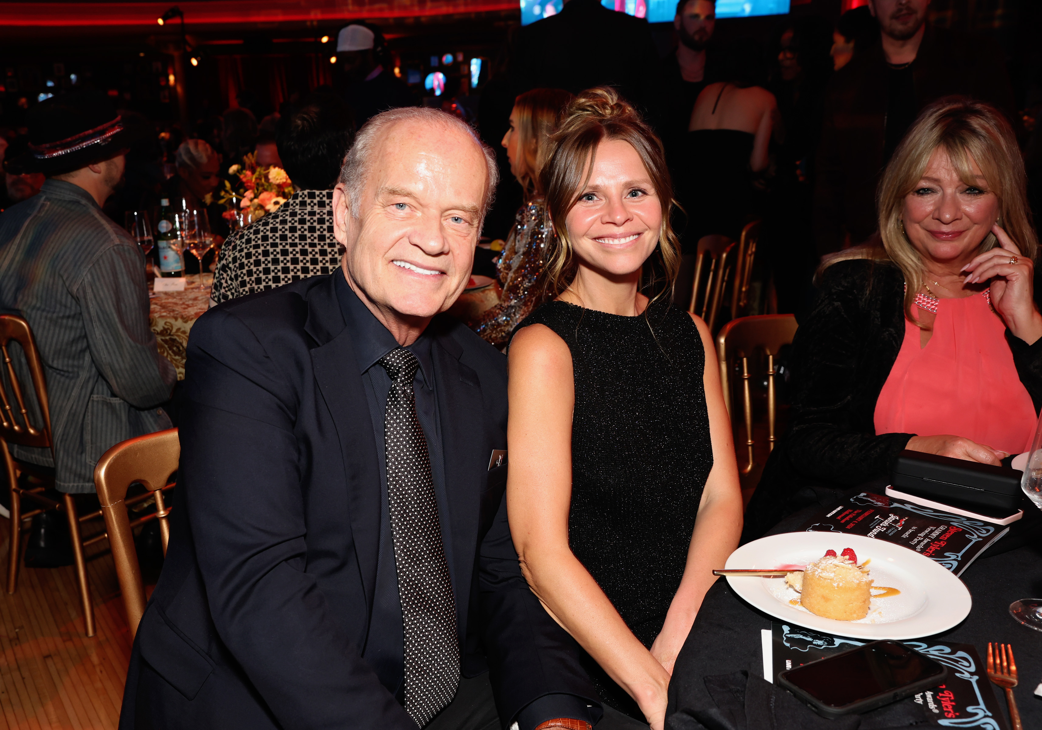 Kelsey Grammer and Kayte Walsh in February 2024