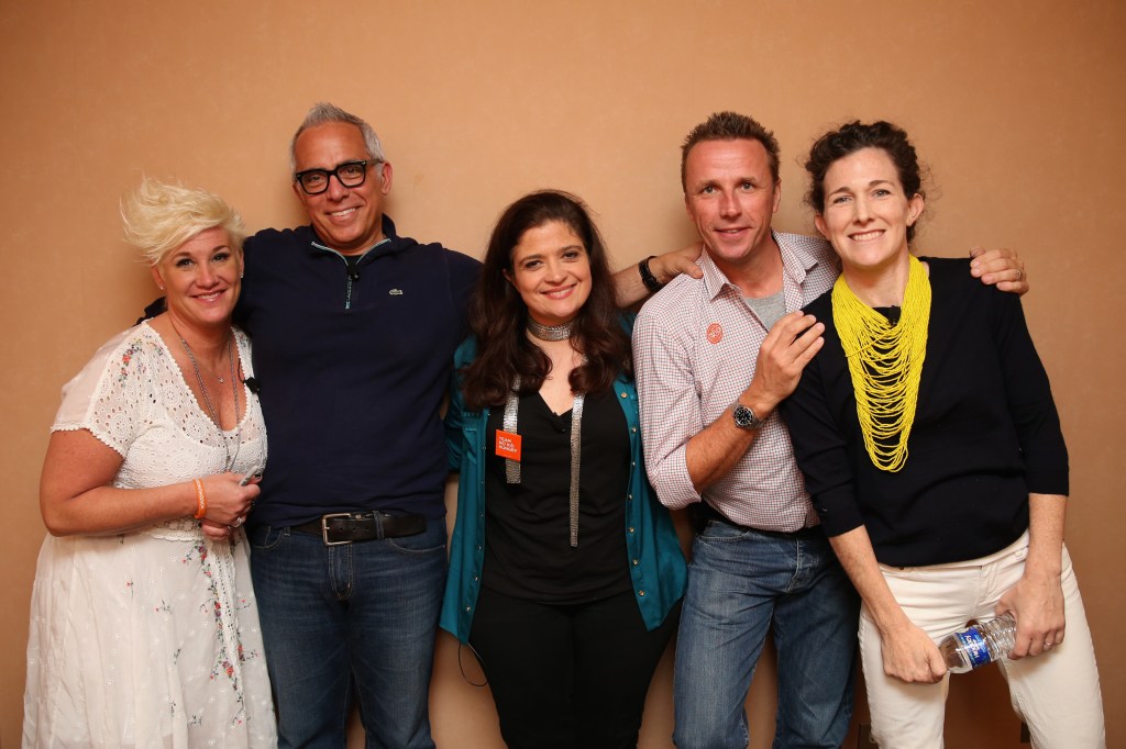 Anne Burrell, Geoffrey Zakarian, Alex Guarnaschlli, Marc Murphy, Maile Carpenter