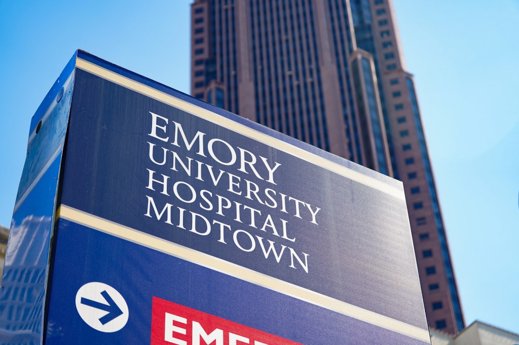 Smith gave birth at Emory University Hospital Midtown.