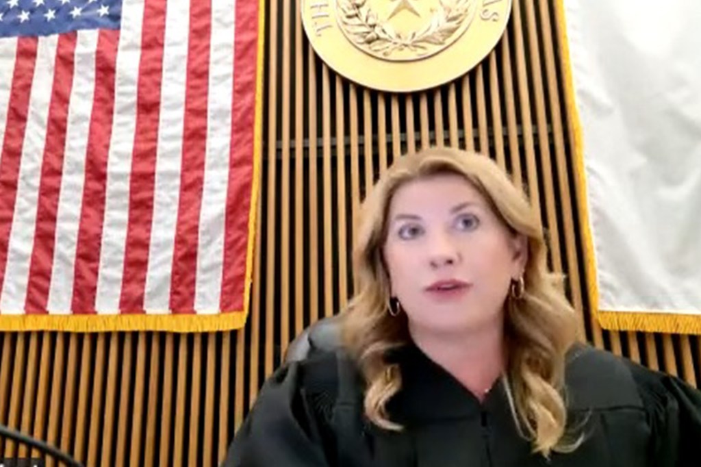 Jefferson County Judge Raquel West was less than pleased with defendant Sammy Morris' fashion choice.