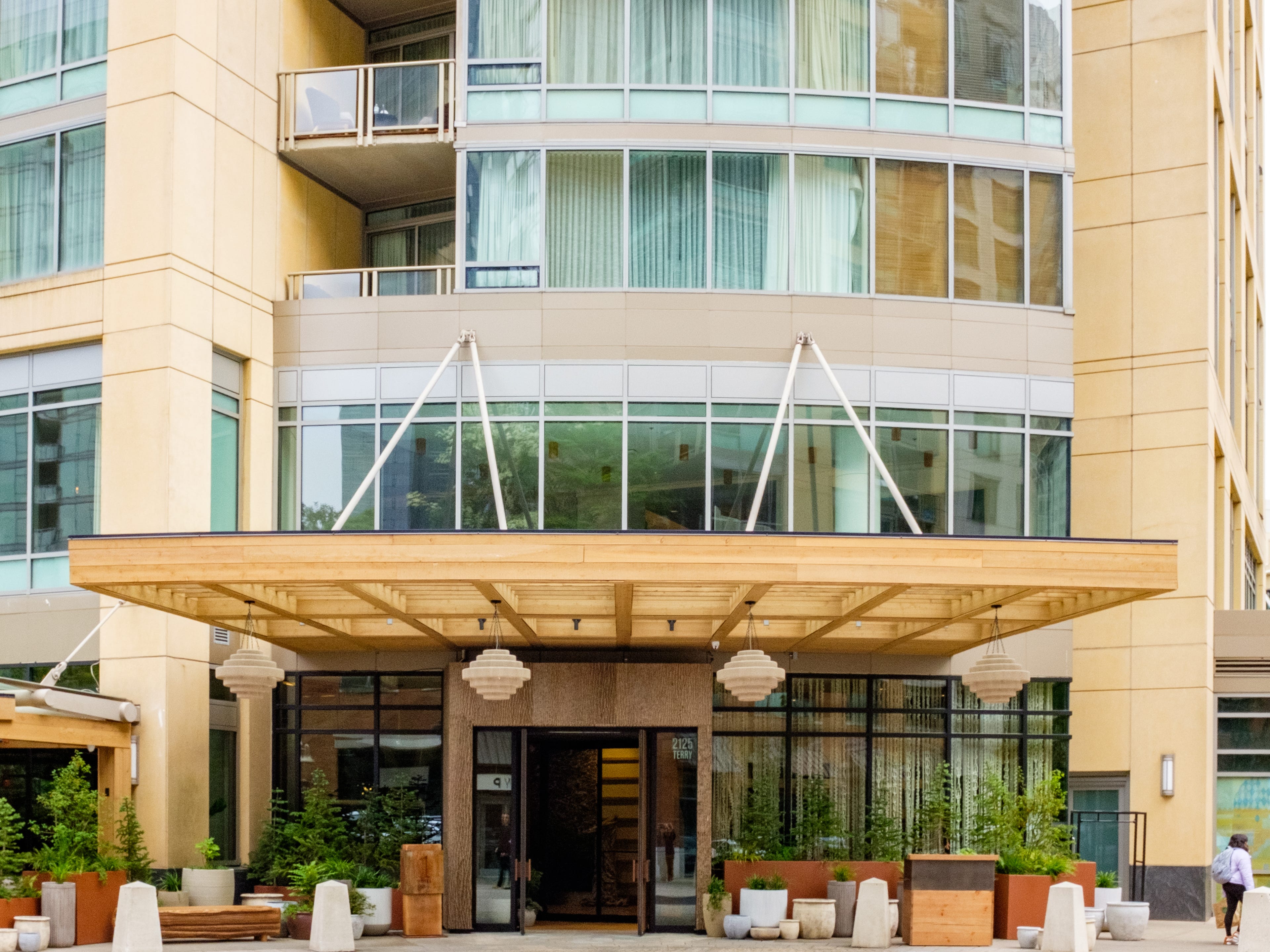 The exterior of 1 Hotel Seattle