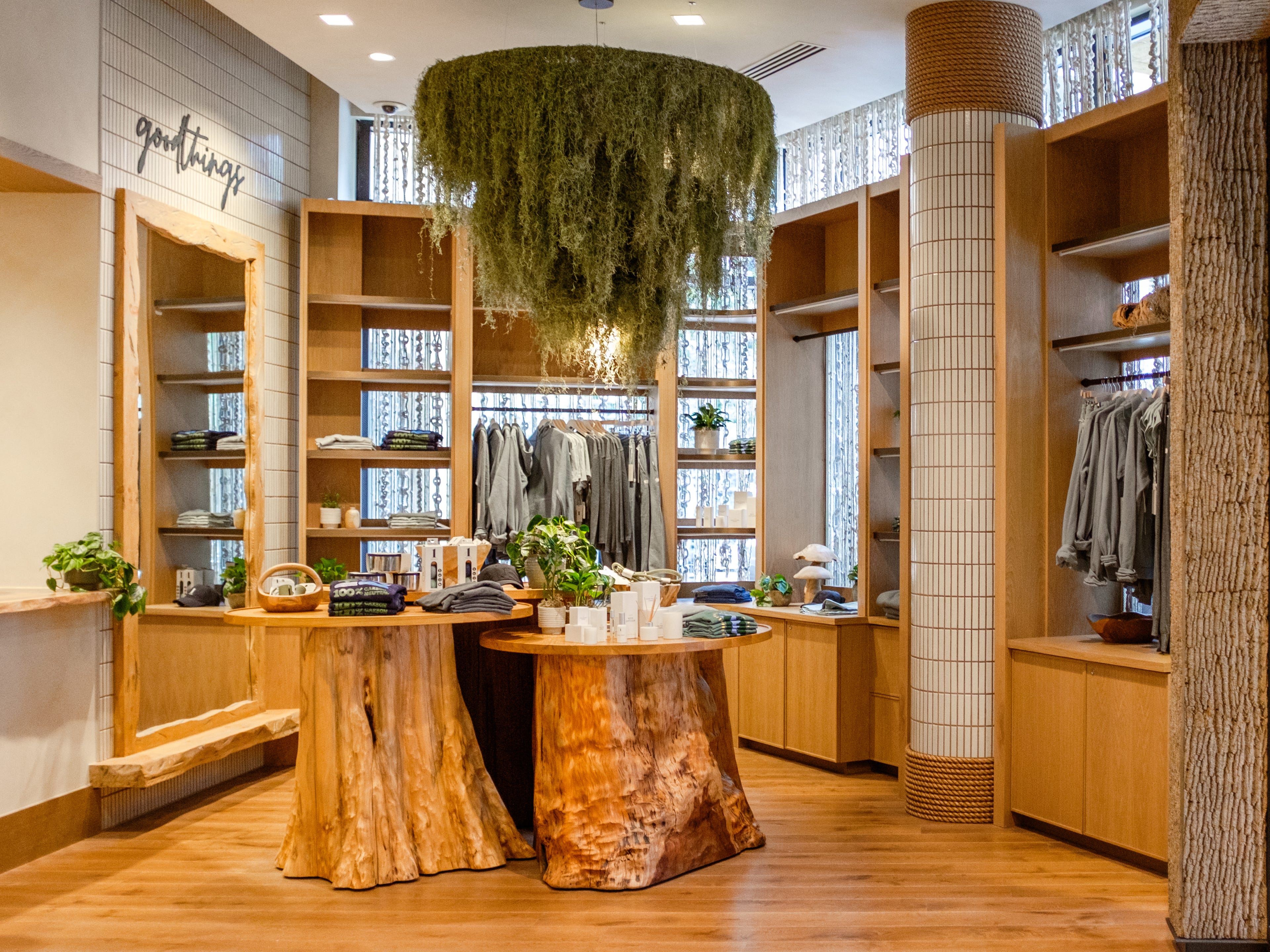 A nook of retail items for sale at 1 Hotel Seattle