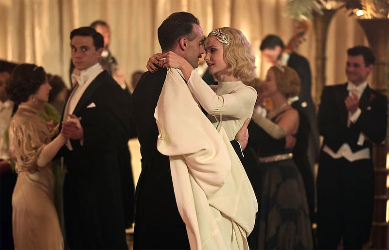 Calam Lynch, Joshua Sasse, and Joanna Vanderham in Outrageous.