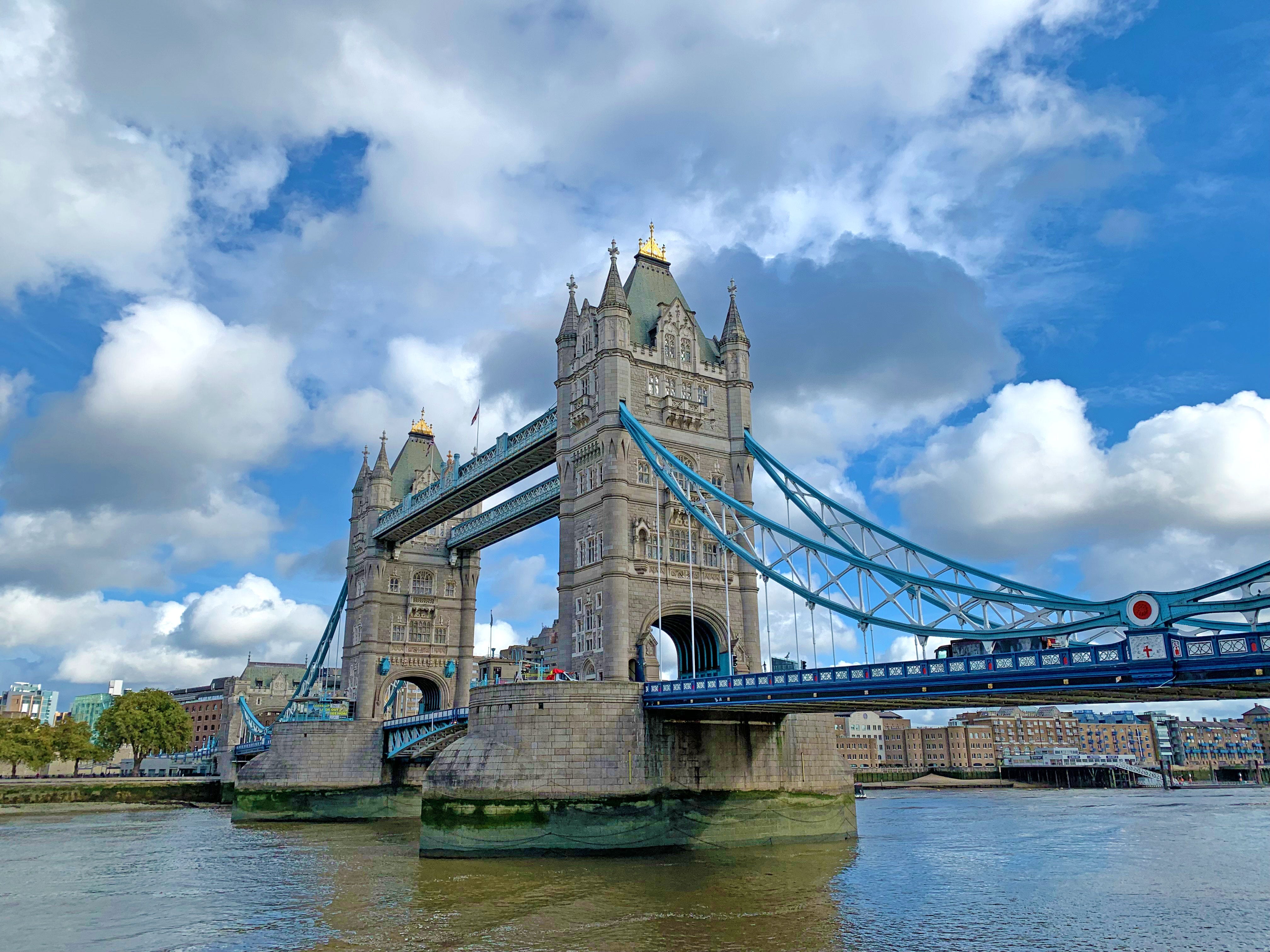 Tower Bridge in London.
