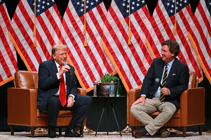 Donald Trump and Tucker Carlson have feuded over the U.S.' approach to Israel's war with Iran.