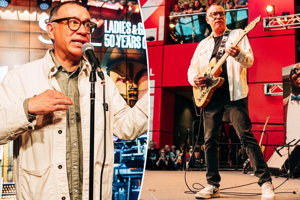 Fred Armisen ‘goes missing’ at Rock & Roll Hall of Fame’s ‘SNL’ exhibit opening