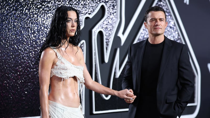 Katy Perry and Orlando Bloom.