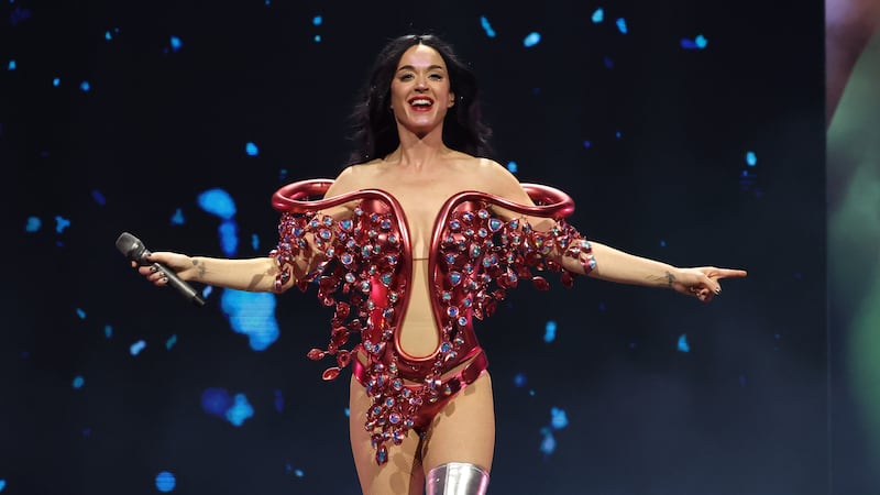 Katy Perry on stage.