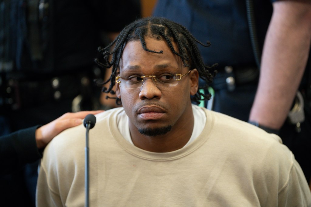 Miguel Jiraud at his arraignment.