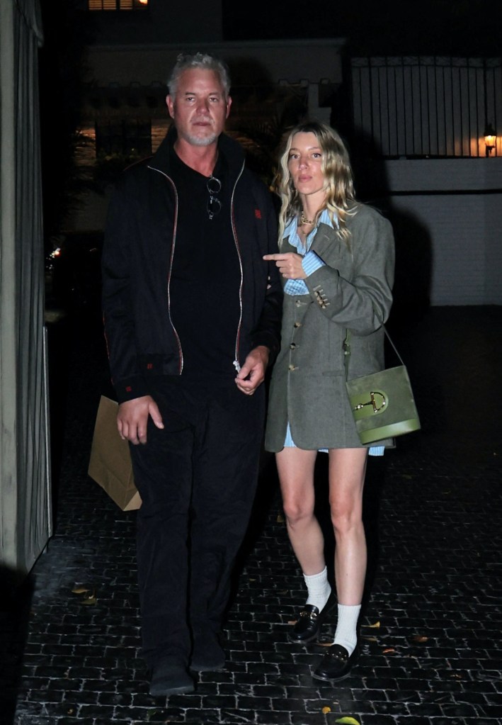 Eric Dane seen on a dinner date with director Jannell Shirtcliff.