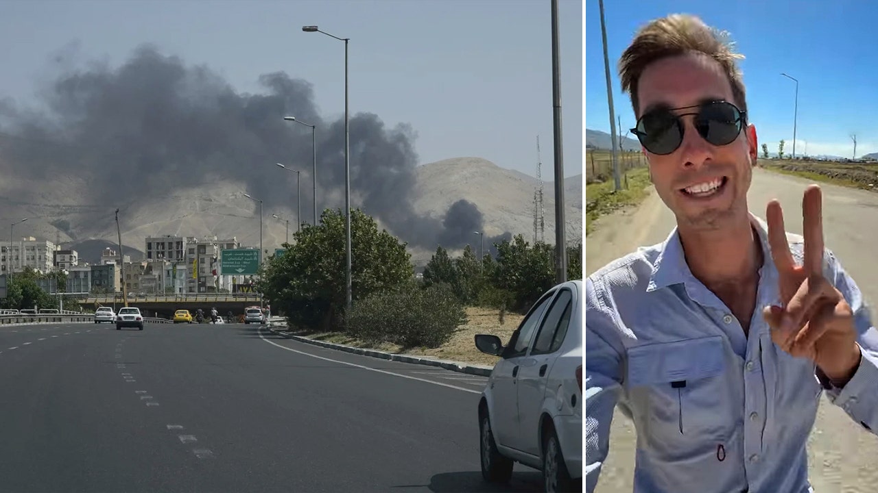 American cyclist’s global adventure derailed when ‘bombs started ...