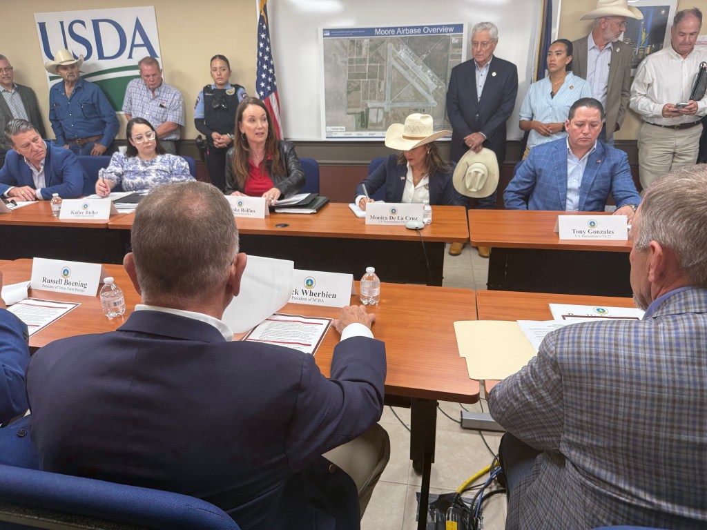 Meeting of government officials and representatives.
