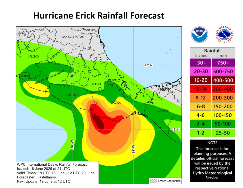 The major storm threatens to unleash destructive winds near where the eye crashes ashore, flash floods and a dangerous storm surge, forecasters said.