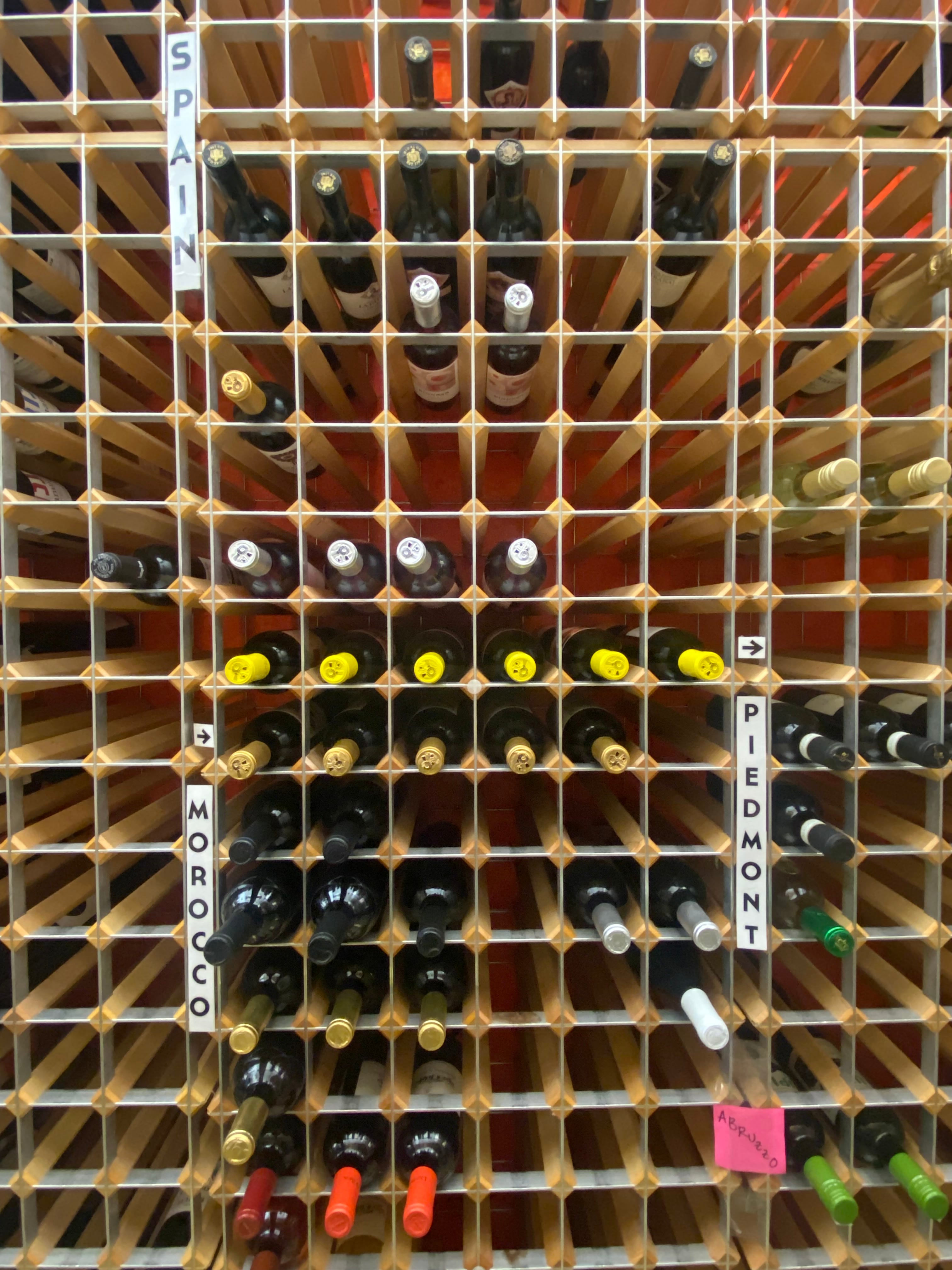 Wine storage room belonging to VOS Selections